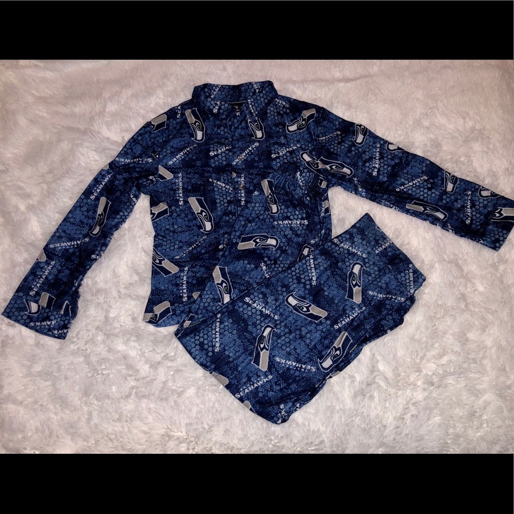 Seahawks Pajama Set